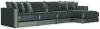 Jackson Furniture Industries 2245/36/31/76-35 Jackson Furniture Industries 2245/36/31/76-35 Remington - 4 Piece Modular Sectional (RSF Chaise) - Pine
