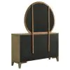 Coaster Fine Furniture 224923M Granada - 8-Drawer Dresser And Mirror - Natural Pine