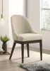 Coaster Fine Furniture 193672 Reseda - Upholstered Dining Side Chair (Set of 2) - Beige