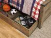 Ashley Furniture B446B22 Trinell - Twin Bookcase Bed With 1 Large Storage Drawer - Brown