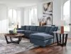 Ashley Furniture 92121S19 Ashley Furniture 92121S19 Modmax - 4-Piece Sectional  With Laf And Raf Corner Chaises - Ink