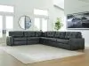 Ashley Furniture 99503S5 Ashley Furniture 99503S5 Brindley Pier - 6-Piece Sectional - Fog