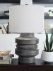 Ashley Furniture L235914 Wahida - Poly Table Lamp - Distressed Black