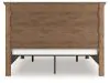 Ashley Furniture PCB779B13 Feddinger - California King Panel Storage Bed - Medium Brown
