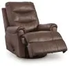 Ashley Furniture PCU1340061 Flynwood - Swivel Glider Recliner - Espresso