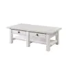 New Classic T3883-10 Dorsey - 2 Drawer Coffee Table - White