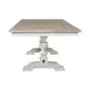 Liberty Furniture 661W-CD-TRS Whitney - Trestle Table - Antique Linen / Weathered Gray
