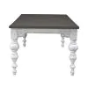 Liberty Furniture 237-T4290 River Place - Rectangular Leg Table - Riverstone White & Tobacco