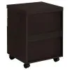 CoasterEveryday 800894 Skylar - 3-Drawer Home Office Mobile File Cabinet - Cappuccino