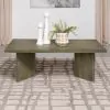 Coaster Fine Furniture 708498 Andando - Rectangular Solid Wood Coffee Table - Mango Brown