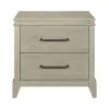 Liberty Furniture 694-BR61 New Haven - Nightstand With Charging Station - Sanctuary White