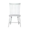 Liberty Furniture 499-C4000S Palmetto Heights - Spindle Back Side Chair - Shell White & Driftwood