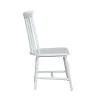 Liberty Furniture 499-C4000S Palmetto Heights - Spindle Back Side Chair - Shell White & Driftwood