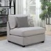 CoasterElevations 551511 Cambria - Upholstered Armless Chair - Gray