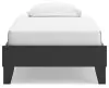 Ashley Furniture EB1865-111 Ashley Furniture EB1865-111 Socalle - Twin Platform Bed - Black