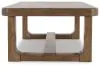 Ashley Furniture T974-1 Cabalynn - Rectangular Cocktail Table - Light Brown