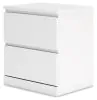 Ashley Furniture EB9630-292 Onita - Two Drawer Night Stand - White