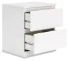 Ashley Furniture EB9630-292 Onita - Two Drawer Night Stand - White