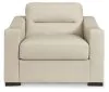 Ashley Furniture 1930423 Treasure Trove - Chair And A Half - Almond