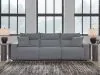 Ashley Furniture 65906S1 Ashley Furniture 65906S1 Modmax II - 3-Piece Power Reclining Sectional - Salt And Pepper
