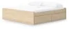 Ashley Furniture EB9632B21 Ashley Furniture EB9632B21 Onita - King Platform Bed With 2 Side Storage - Natural