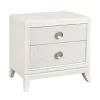 Samuel Lawrence Furniture S910-050 Melrose - 2-Drawer Nightstand in a White Finish - White