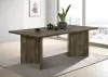 Coaster Fine Furniture 130511 Tyler - Solid Wood Dining Table - Mango Brown