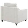 CoasterElevations 552063 Christine - Upholstered Sloped Arm Accent Chair - Beige