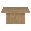 Coaster Fine Furniture 708068 Devar - Square Engineered Wood Coffee Table - Mango Brown