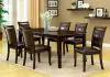 Furniture of America CM3024SC-2PK Woodside - Side Chair (Set of 2) - Dark Cherry / Espresso