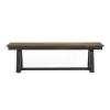 Intercon HP-CH-6215B-BBP-C Harper - Dining Bench - Brushed Brown / Pecan