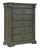 Pulaski Furniture P413124 Pulaski Furniture P413124 Madison Ridge - 6 Drawer Chest - Natural Bark