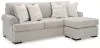 Benchcraft® 56603/18/23/14 Eastonbridge - 3 Pc. - Sofa Chaise, Chair And A Half, Ottoman - Shadow