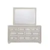 Pulaski Furniture P269-BR-K7 Camila - Dresser and Mirror - Cream