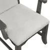 New Classic D1605-25 Lisbon - Dining Arm Chair (Set of 2) - Gray