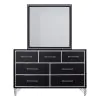 New Classic 00-B1891-DM New Classic 00-B1891-DM Ava - Dresser & Mirror - Black