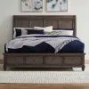 Liberty Furniture 104G-BR-KSB Liberty Furniture 104G-BR-KSB Twin Lakes - King Storage Bed - Gray