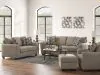 Benchcraft® 30204/38/35/23/14 Benchcraft® 30204/38/35/23/14 Triston-Peaks - 4 Pc. - Sofa, Loveseat, Chair And A Half, Ottoman - Suede
