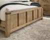 Benchcraft® B858B7 Benchcraft® B858B7 Ridgester - California King Panel Bed - Light Brown