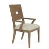 Riverside Furniture 73958 Riverside Furniture 73958 Cascade - Upholstered Wood Back Arm Chair (Set of 2) - Casual Mink