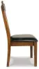 Ashley Furniture D594-01 Ralene - Dining UPH Side Chair (Set of 2) - Medium Brown