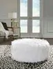Ashley Furniture A3000334 Galice - Oversized Accent Ottoman - White