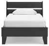 Ashley Furniture EB1865B1 Ashley Furniture EB1865B1 Socalle - Twin Panel Platform Bed - Black