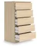 Ashley Furniture EB9632-245 Ashley Furniture EB9632-245 Onita - Five Drawer Chest - Natural
