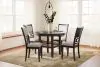 Ashley Furniture D422-225 Langwest - Dining Room Table Set (Set of 5) - Brown