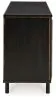 Ashley Furniture A4000573 Fair Ridge - Accent Cabinet - Distressed Black