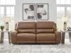 Ashley Furniture PCU6260647 DeepWakes - 2 Seat Power Reclining Sofa Adjustable Headrest - Caramel