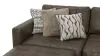 Jackson Furniture Industries 3215/36/31/37/12/59/84-09 Jackson Furniture Industries 3215/36/31/37/12/59/84-09 Siena - 9 Piece Modular Sectional With Cuddler Seat Cushions And Included Accent Pillows And Cocktail Ottoman - Chocolate