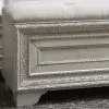 Pulaski Furniture P269-BR-K3 Camila - King Upholstered Bed - Creamy White
