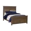 Samuel Lawrence Furniture S918-YBR-K2 Cambridge - Full Panel Bed - Brown